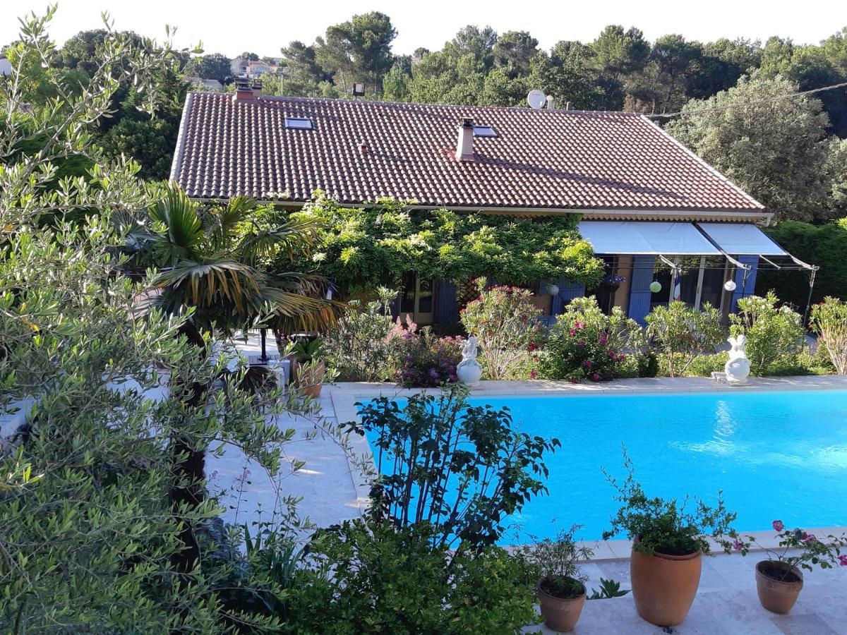 Les Chambres Manon - Piscine, Spa, Tennis Belcodene Eksteriør billede