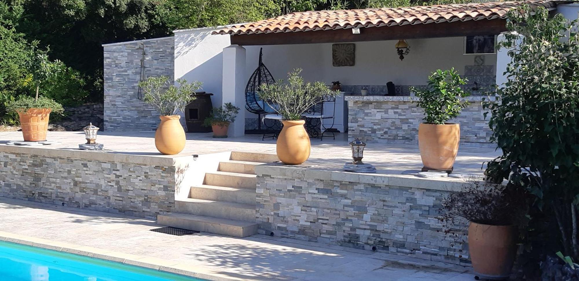 Les Chambres Manon - Piscine, Spa, Tennis Belcodene Eksteriør billede